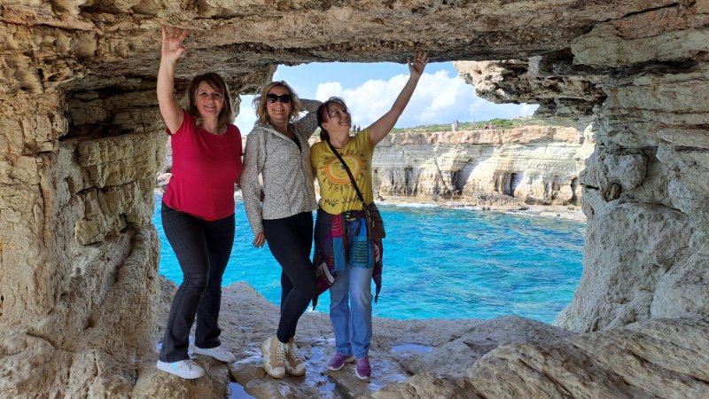 Kipar, Capo Greco litice, sea caves